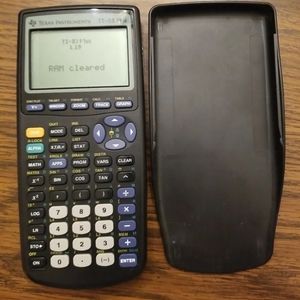 Ti83 Plus Graphing Calculator with cover